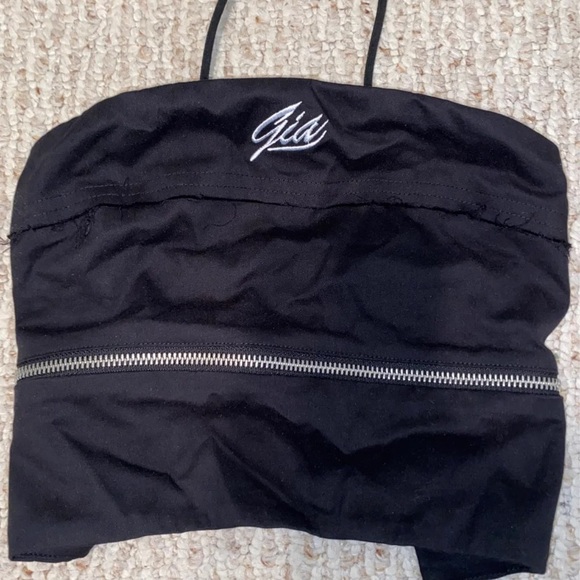 I AM GIA CROP TOP NWOT